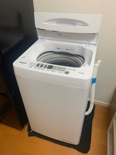 【ほぼ新品(数回のみ使用)】Hisense HW-E5504 洗濯機 5.5kg