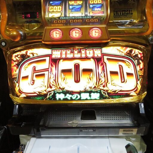 パチスロ実機 ミリオンゴッド 神々の凱旋 コイン不用機 ボリューム調整 パチスロ実機 ミリオンゴッド 神々の凱旋 コイン不用機 ボリューム調整