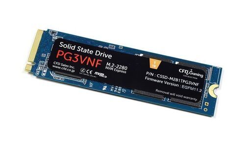 PCパーツ CFD CSSD-M2B1TPG3VNF 1TB NVME SSD