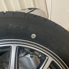 2022年製　スタッドレスタイヤ　グッドイヤー　アイスナビ7  14インチ　4本ホイールセット