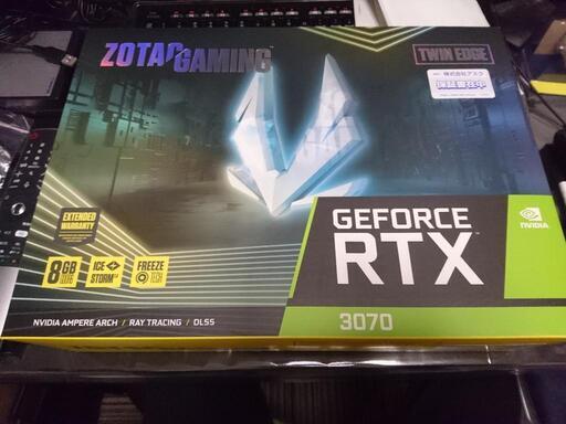 グラフィックスカード GeForceRTX3070