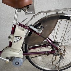 ジャンクです！修理できる方　パナソニック　電動アシスト自転車　変速付　