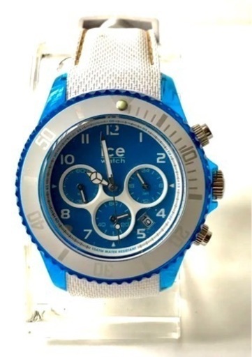【超美品】アイスウォッチ  Ice-Watch 腕時計　粋でお洒落なベルギー発　お色:ブルー