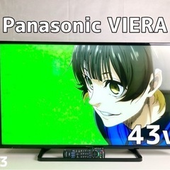 Panasonic　４３型テレビ　TH-43D305 VIERA