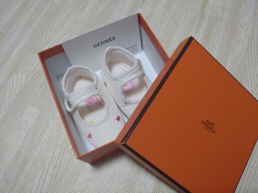 HERMES　ファーストシューズ
