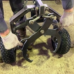 丸太 ログトング トローリー 林業