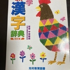 【ネット決済・配送可】中古　小学新漢字辞典