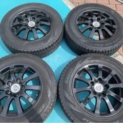 ポルシェ 955 カイエン 純正 17in 7.5J +53 PCD130 スタッドレスタイヤ