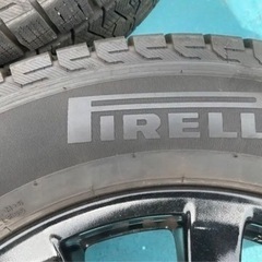 ポルシェ 955 カイエン 純正 17in 7.5J +53 PCD130 スタッドレスタイヤ