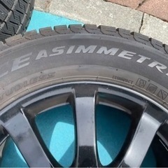 ポルシェ 955 カイエン 純正 17in 7.5J +53 PCD130 スタッドレスタイヤ