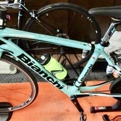 スマートローラーELITE と Bianchi INTENSO 47