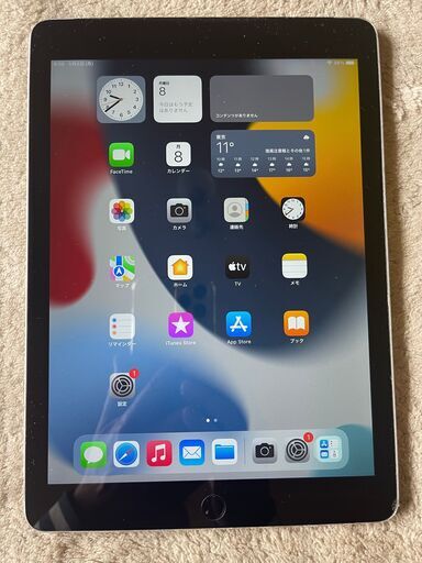 iPad Air ２ silver Wi-Fi+cell 16GB　バッテリー８７％