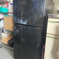 2ドア　小型冷蔵庫