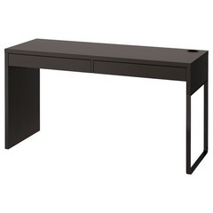 IKEA MICKE ミッケ デスク, ブラックブラウン, 14...