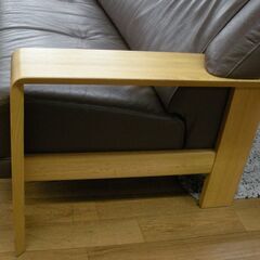 R354 高級 KARIMOKU 3Pソファ、オットマンセット、幅183cm 訳あり