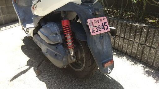 原付125cc キムコレーシングFI 現状販売します。