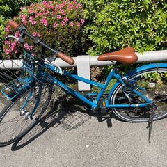 自転車　No.800　シティサイクル　26インチ　7段切替　ブリ...