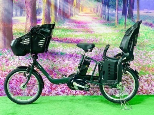 ❹ 5190子供乗せ電動アシスト自転車パナソニック3人乗り対応20インチ