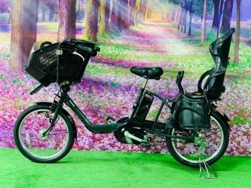 ❹ 5189子供乗せ電動アシスト自転車パナソニック3人乗り対応20インチ
