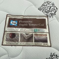 💚sealy(シーリー) シングルベッド ダブルテンパーコイル-6930 🎵定価￥120,990🎵 フレーム付き💚4334  