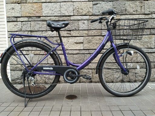 お引取り☆サイモト自転車レボルテタウンバイク☆ 太タイヤ 【公式通販】
