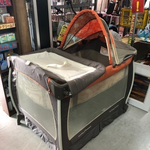 値下げしました⭐️Baby Trend Nursery Center ✨折り畳みベビーベット⭐️ 5950円