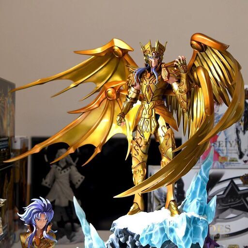 聖闘士星矢 ジェミニサガ(神聖衣)サガ ガレージキット ガレキ スタチュー
