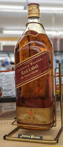 JOHNNIE WALKER RedLabel  43% 4.5L 未開栓　ag-al034