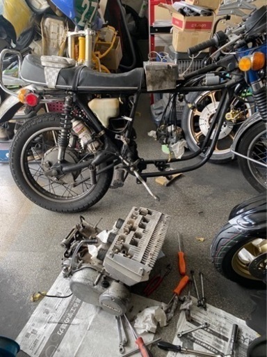 GT380 希少前後ドラム前期型