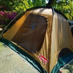 値下げ おまけ付き コールマン テント 中古 4-6人用 300EX III アルミ