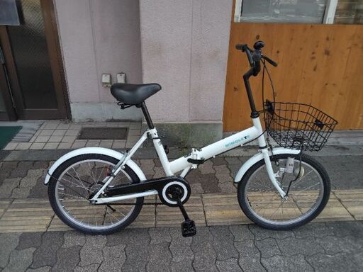 MIMOLETTE[ミモレット]20吋 折り畳み自転車 シングル/ホワイト