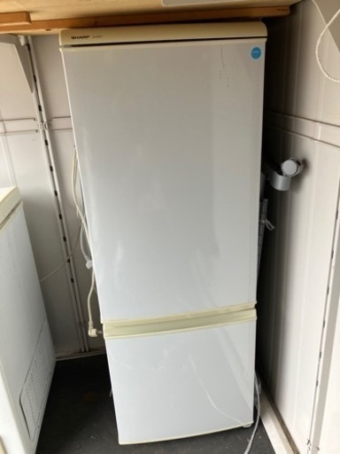 ☆シャープ SHARP SJ-17J 165L 2ドア冷凍冷蔵庫◇どっちもヒンジ