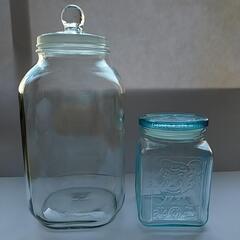 蓋付きガラス瓶