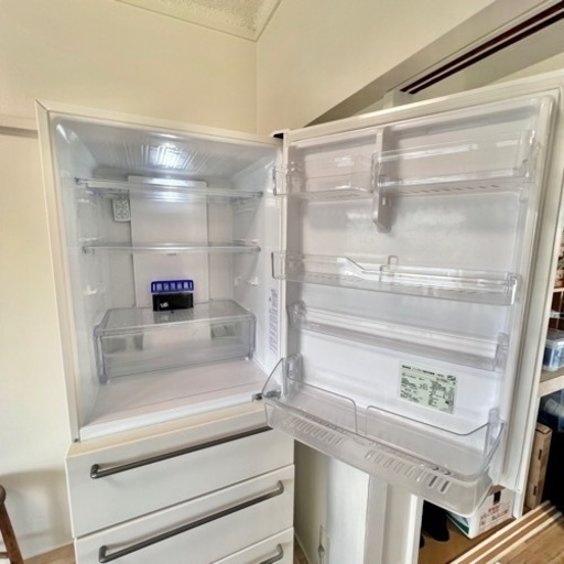 無印良品 電気冷蔵庫 355L MJ-R36A 白 ホワイト 冷蔵庫-