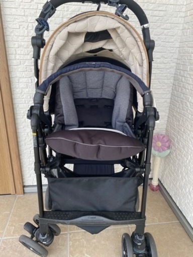 Combi Acbee plus AO ベビーカー B型 カップホルダー付 : COMBI コンビ