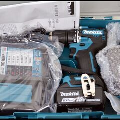 マキタ 18V 6.0Ah DF487DRGX 青 ブルー ドライバドリル 6Ah