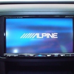 ALPINE カーナビ　Bluetooth付き　これから取り引き...