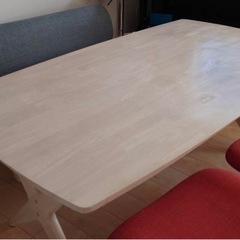 <福岡市引取限定>ニトリ　リビングダイニングテーブル　チェア　セット