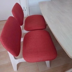 <福岡市引取限定>ニトリ　リビングダイニングテーブル　チェア　セット