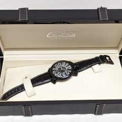 GaGa MILANO 腕時計 マヌアーレ 48mm 自動巻き　...