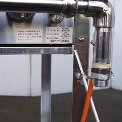 【八直終了6/10】≪yt656ジ≫ マルゼン スタンダードタイプ ガステーブル MGT-096DS 2019年製 都市ガス 業務用 幅90 3口コンロ 現状品 50504-10