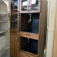 レグナテック/LEGNATEC CLASSE メリッサ 100 キッチンキャビネット ウォールナット無垢材 中古家具 店頭引取歓迎 R7149)