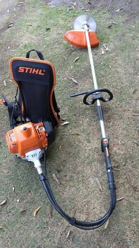 STIHL刈払機36cc試運転４０分使用