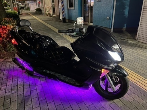 【HONDA フォルツァ】mf08 フルエアロカスタムLED付き　スピーカー2発 HONDA フォルツァ】mf08 フルエアロカスタムLED付き スピーカー2発