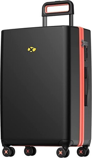黒地にピンクの差し色が可愛い！キャリーケース（スーツケース）60L 未使用品