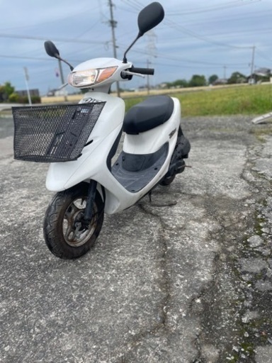 HONDA 人気の白DIO バッテリー新品