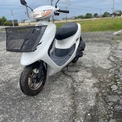 HONDA 人気の白DIO バッテリー新品