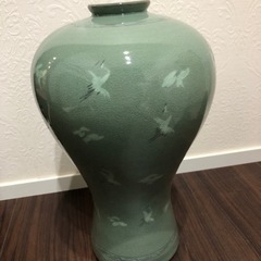清光傳統陶芸 金昌明作 青磁陶器 