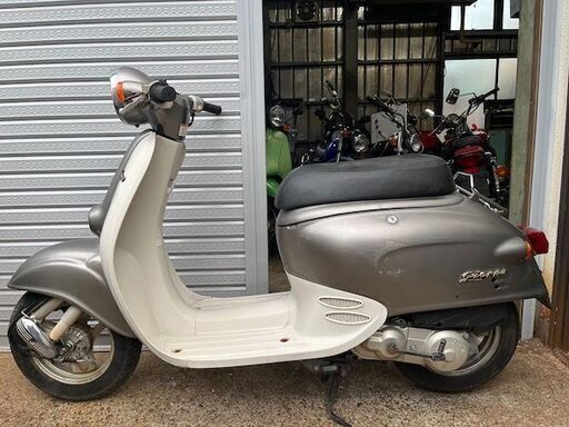 ホンダ ジョルノ 1997年式 AF24 2スト キャブ車 銀 エンジン始動・灯火類OK！ バッテリ！