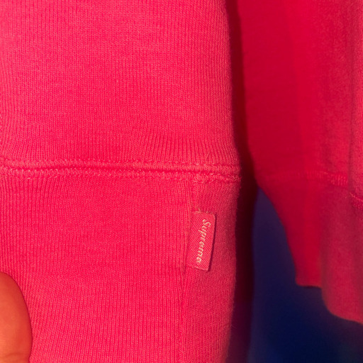 【希少】Supreme Box Logo Hooded Sweatshirt　17AW ピンク
